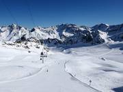 Gemakkelijke afdaling Karlesjoch