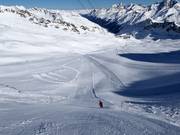 Black Ibex – steilste piste van Oostenrijk met een hellingsgraad van 87,85%