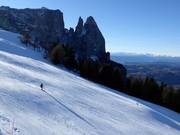 Piste bij de stoeltjeslift Spitzbühl