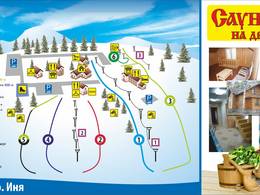 Pistekaart Inya – Nowosibirsk