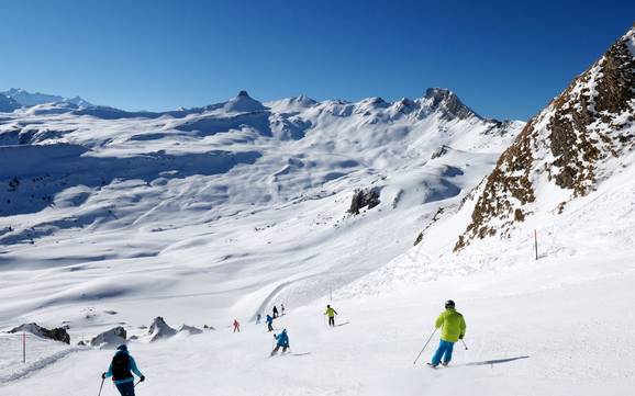 Grootste hoogteverschil in de Appenzeller Alpen – skigebied Flumserberg