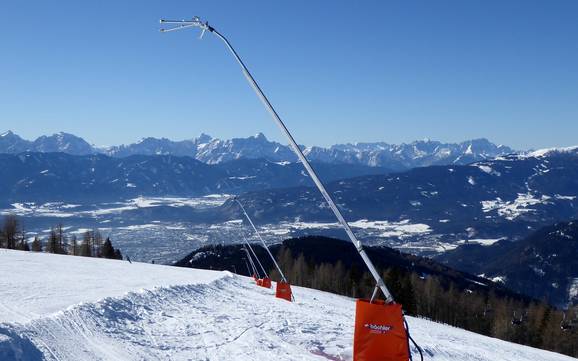 Sneeuwzekerheid regio Villach – Sneeuwzekerheid Gerlitzen