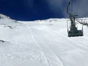 Steile helling Mitterstein Süd