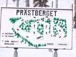 Pistekaart Prästberget
