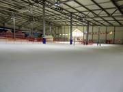 Beginnerspiste in het dalgebied