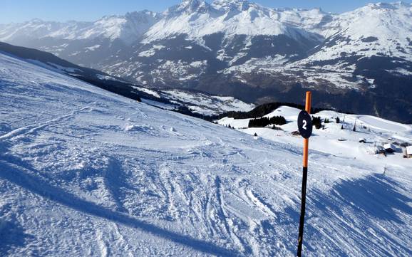 Skigebieden voor gevorderden en off-piste skiërs Val Lumnezia – Gevorderden, off-piste skiërs Obersaxen/Mundaun/Val Lumnezia