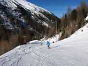 Dalafdaling naar Pill (Untergurgl)