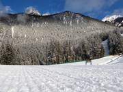 Zeer goede pistepreparatie in het skigebied Fairmont Hot Springs