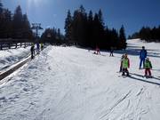 Transportband met oefenpiste