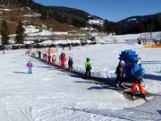 Oefenterrein bij het dalstation van de Klösterlebahn