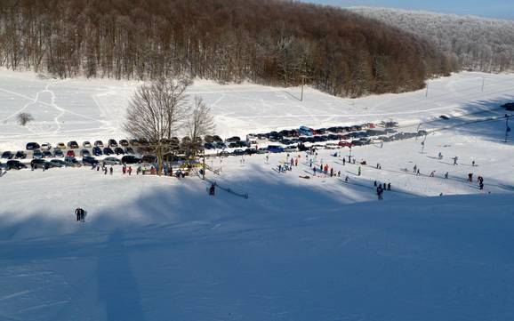 Esslingen: bereikbaarheid van en parkeermogelijkheden bij de skigebieden – Bereikbaarheid, parkeren Pfulb – Schopfloch (Lenningen)