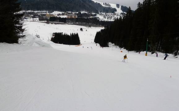 Hoogste dalstation in de Grote Fatra (Veľká Fatra) – skigebied Donovaly (Park Snow)