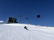 Piste Nösslachjoch bij de combilift Hoher Turm