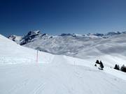 Gemakkelijke piste Nätschboden