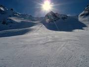 Afdaling vanaf de Mont-Fort