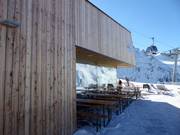 Kanzelrestaurant bij het bergstation van de Kanzelbahn