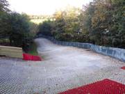 De Main Slope van bovenaf bekeken