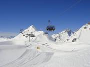 Valfagehrbahn - 6-persoons hogesnelheidsstoeltjeslift (koppelbaar) met kap en stoelverwarming