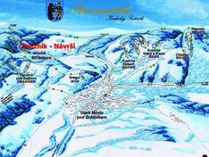 Pistekaart Sněžník/Návrší – Stříbrnice