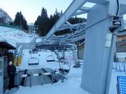 Quadrifoglio - 4-persoons vaste stoeltjeslift