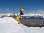 Sneeuwkanonnen in Veysonnaz