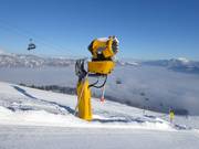 Sterk sneeuwkanon in St. Johann in Tirol