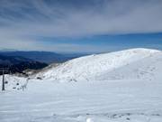 Uitzicht over het skigebiedsgedeelte Kellaria
