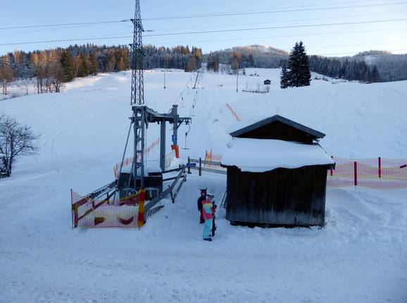Hochhörndllift - Sleeplift met T-beugel/Ankerlift