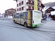 Elektrische bus in Zermatt