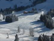 Gemakkelijke piste Zubringer bij de 8-persoons stoeltjeslift