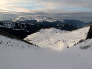 Moeilijke afdaling Les Croix in Les Gets