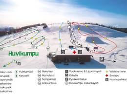 Skigebied Ruskotunturi