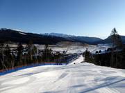 Uitzicht op de Alpe di Vezzena en tot aan Asiago