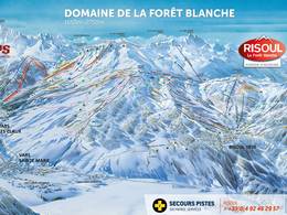 Skigebied Vars/Risoul – La Forêt Blanche