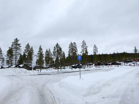 Noord-Zweden: bereikbaarheid van en parkeermogelijkheden bij de skigebieden – Bereikbaarheid, parkeren Idre Himmelfjäll