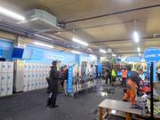 Kleedkamer en kluisjes