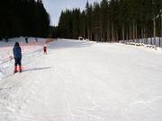 Beginnersgebied bij het dalstation