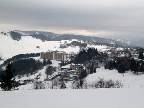 Banskobystrický kraj: accomodatieaanbod van de skigebieden – Accommodatieaanbod Donovaly (Park Snow)