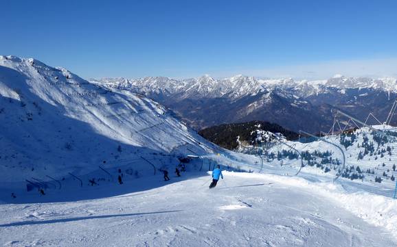 Skiën in de zuidelijke Karnische Alpen