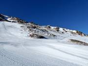 Uitzicht op de pistes bij Gallinero