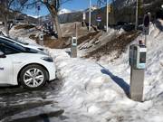 E-tankstation bij het dalstation