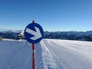 Duidelijke pisteafgrenzingen