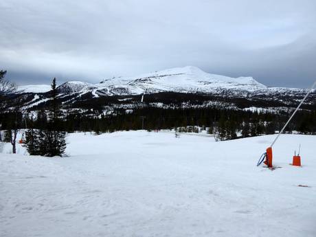 Noord-Zweden: Grootte van de skigebieden – Grootte Åre