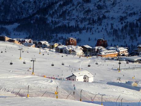 Ortler Alpen: accomodatieaanbod van de skigebieden – Accommodatieaanbod Ponte di Legno/​Tonale/​Presena-gletsjer/​Temù (Pontedilegno-Tonale)