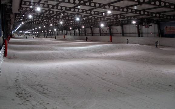 Moselle: Grootte van de skigebieden – Grootte SnowWorld Amnéville