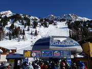 Schaidbergbahn - 6-persoons hogesnelheidsstoeltjeslift (koppelbaar) met kap en stoelverwarming