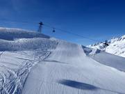 Middelzware pistes op de Gurschenalp