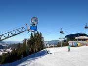 Uitgebreide besneeuwing bij de Söllereck