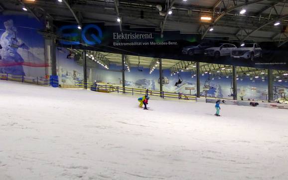 Düsseldorf: Grootte van de skigebieden – Grootte Alpenpark Neuss