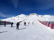 Beginnersgebied Nalunsin (Motta Naluns - bergstation gondel Scuol)